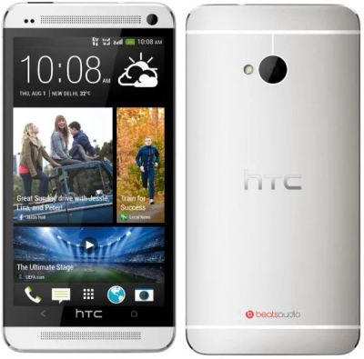 Лот: 9375773. Фото: 1. Новый HTC One M7 32Gb Silver Серебро... Смартфоны
