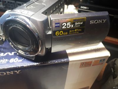 Лот: 13724700. Фото: 1. Sony DSR-SR82E HD 60 ГБ. Видеокамеры