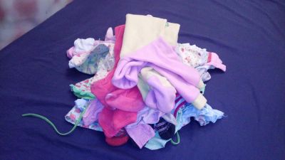 Лот: 10615535. Фото: 1. Пакет вещей для девочки 6 мес-1... Одежда для дома