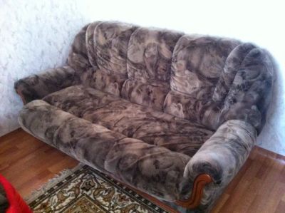 Лот: 3974899. Фото: 1. мягкая мебель комплект диван... Кресла, пуфы