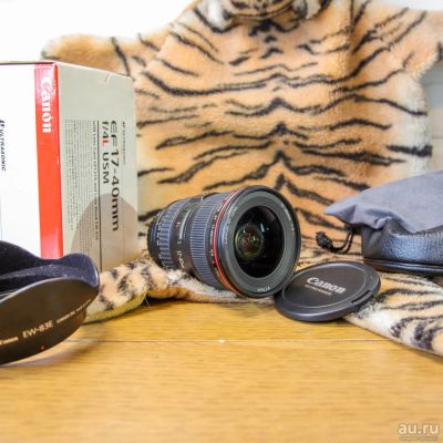 Лот: 10137927. Фото: 1. CANON EF 17-40/4.0 L USM. Объективы