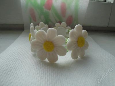 Лот: 373716. Фото: 1. Изделия из полимерной глины браслет... Браслеты