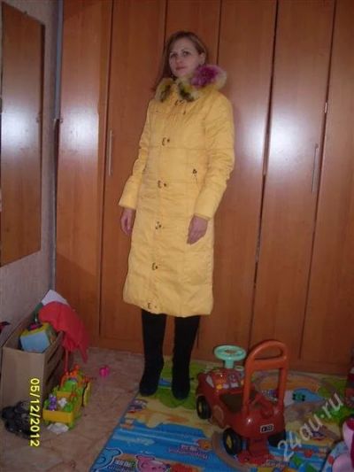 Лот: 2374744. Фото: 1. пуховик оригинальный! р 44-46. Верхняя одежда