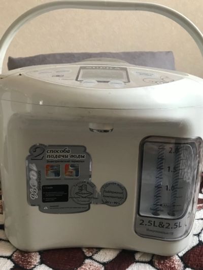 Лот: 18809002. Фото: 1. Чайник - термопот, б\у. Чайники, кофемашины, кулеры