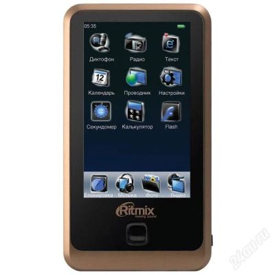 Лот: 1705895. Фото: 1. Плеер MP3 Ritmix RF-9600 [4Gb... Плееры