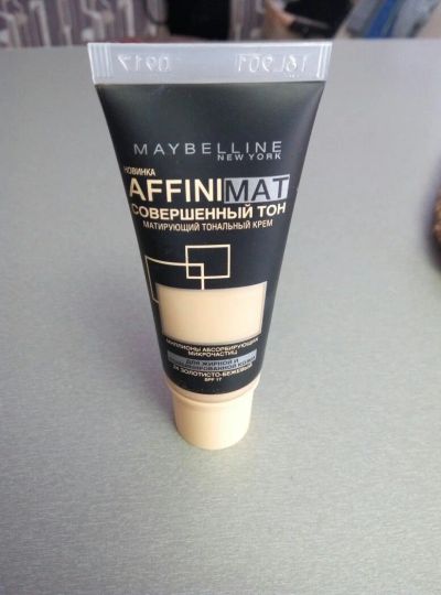 Лот: 7468593. Фото: 1. Тональный крем Maybelline AffiniMat... Макияж