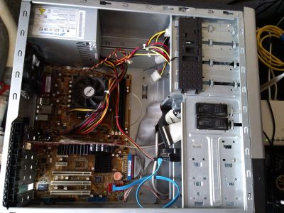 Лот: 2844973. Фото: 1. Рабочий комп с монитором, клавой... Компьютеры в сборе