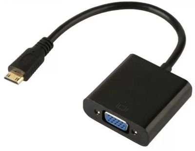 Лот: 12577124. Фото: 1. miniHDMI to VGA видео конвертер... Шлейфы, кабели, переходники