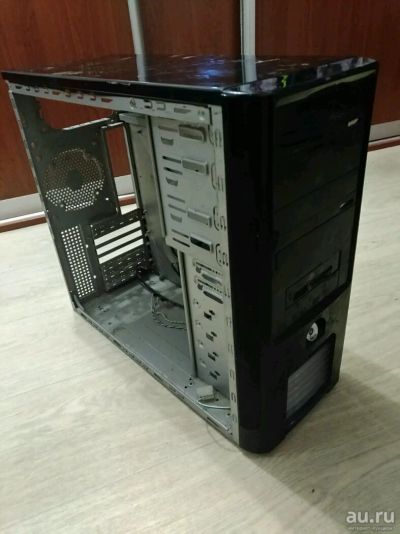 Лот: 10585272. Фото: 1. Корпус чёрный. Корпуса, блоки питания