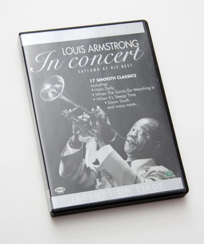 Лот: 11409201. Фото: 1. Louis Armstrong dvd. Видеозаписи, фильмы