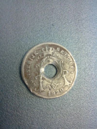 Лот: 8519484. Фото: 1. 5 центимес 1920 год Бельгия. Европа