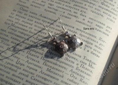 Лот: 2525249. Фото: 1. серьги черепашки-ликвидация товара... Серьги, каффы