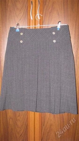 Лот: 1392878. Фото: 1. Юбка в складочку. Размер 44. Очень... Юбки
