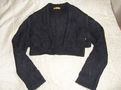 Лот: 11343243. Фото: 1. Болеро с шалевым воротником 44... Пиджаки, жакеты, жилеты