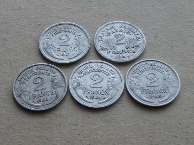 Лот: 19865973. Фото: 1. Монета 2 франк два Франция 1941... Европа