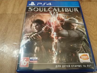 Лот: 15135633. Фото: 1. Soulcalibur VI Soulcalibur 6 PS4... Игры для консолей