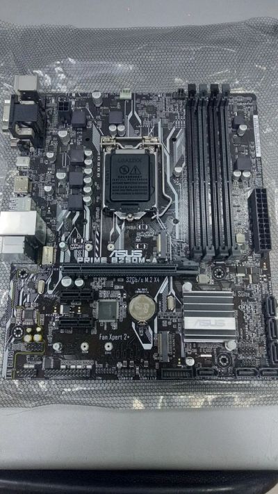 Лот: 19422072. Фото: 1. Материнская плата Asus B250M-A. Материнские платы