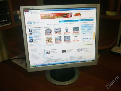 Лот: 881163. Фото: 1. ЖК Монитор 17 дюймов Samsung SyncMaster... ЖК-мониторы