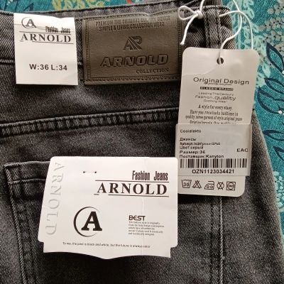 Лот: 21338455. Фото: 1. Джинсы мужские новые, Arnold. Брюки, джинсы, шорты