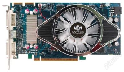 Лот: 1269321. Фото: 1. Sapphire Radeon HD 4830 575Мгц... Видеокарты