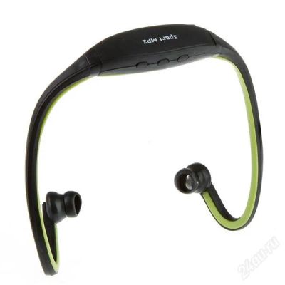 Лот: 2801420. Фото: 1. MP3 плеер наушники для занятий... Плееры