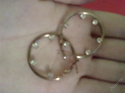 Лот: 1356960. Фото: 1. гвоздики, кольца. Серьги, каффы