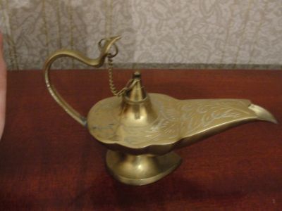 Лот: 12881961. Фото: 1. Волшебная лампа Аладдина, латунь. Другое (коллекционирование, моделизм)