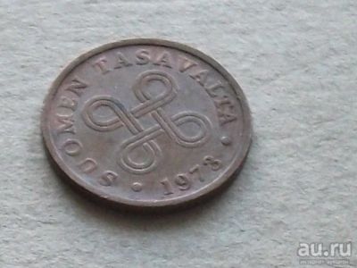 Лот: 16395768. Фото: 1. Монета 5 пенни пять Финляндия... Европа