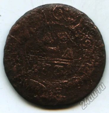 Лот: 5902904. Фото: 1. Монета денга 1731 года. Россия до 1917 года