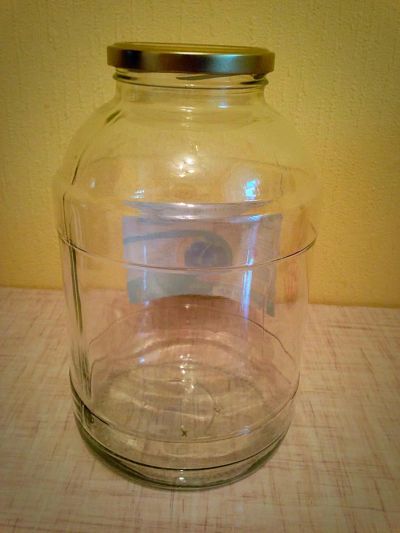 Лот: 6172319. Фото: 1. Банка 3 литра (завинчивающаяся... Контейнеры, банки