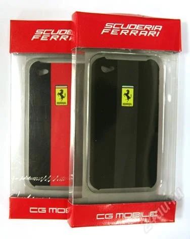 Лот: 1691940. Фото: 1. Кейс для iPhone 4/4S "FERRARI". Чехлы, бамперы