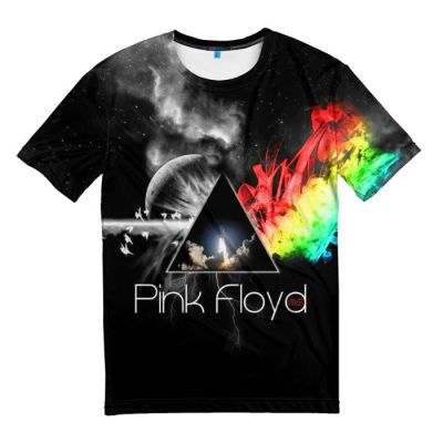 Лот: 10993212. Фото: 1. Мужская футболка 3D "Pink Floyd... Футболки, поло