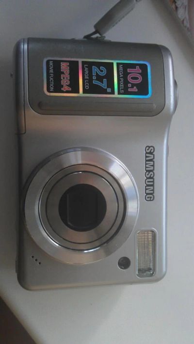 Лот: 3922811. Фото: 1. цифровая фотокамера Samsung S1030... Цифровые компактные