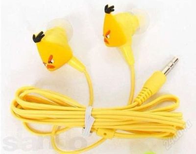 Лот: 2929552. Фото: 1. Вакуумные Наушники Angry Birds... Красноярск