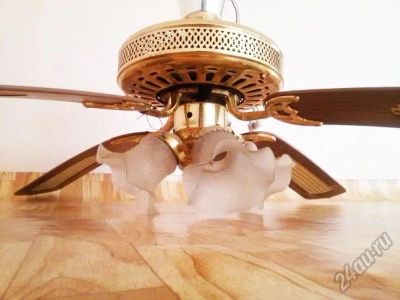 Лот: 6572088. Фото: 1. Люстра-Вентилятор. Другое освещение