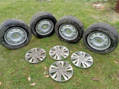 Лот: 25888356. Фото: 1. Колёса 195/65/R15. Колёса honda. Шины