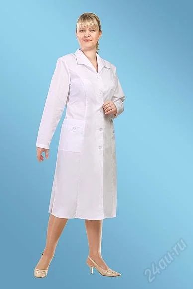 Лот: 1436725. Фото: 1. халат медицинский новый р48-50. Униформа