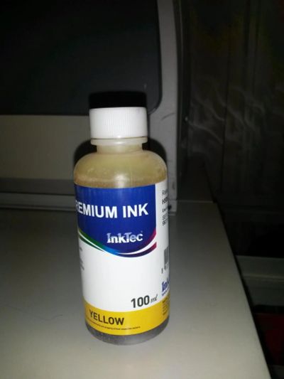 Лот: 6397986. Фото: 1. Чернила пигментные InkTec H5088-01LY... Картриджи, расходные материалы