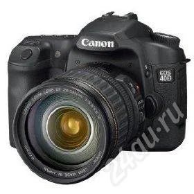 Лот: 193165. Фото: 1. Фотоаппарат "Canon 40D" + объектив... Цифровые зеркальные