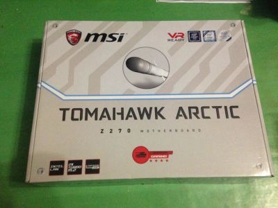 Лот: 10993512. Фото: 1. msi z270 tomahawk arctic. Материнские платы