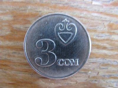 Лот: 17495206. Фото: 1. Монеты СНГ. Киргизия 3 сома 2008... Страны СНГ и Балтии