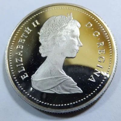 Лот: 3712230. Фото: 1. Канада 50 центов 1986. Америка