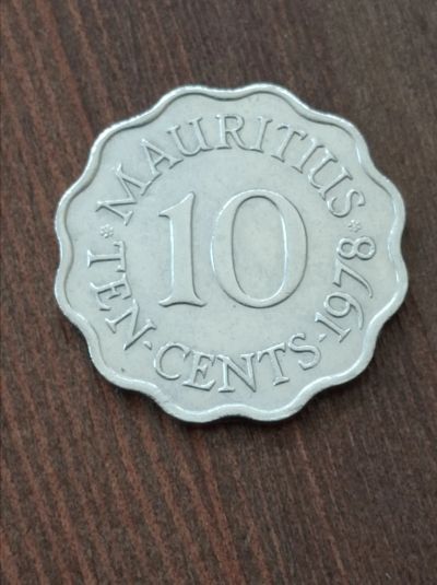 Лот: 18657242. Фото: 1. Маврикий 10 центов 1978 г. Британские... Африка
