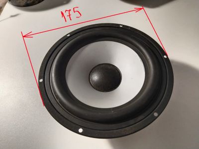 Лот: 25888895. Фото: 1. Динамик НЧ. Запчасти для телевизоров, видеотехники, аудиотехники