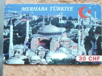 Лот: 11087941. Фото: 1. Карта телефонная Merhaba Турция... Другое (коллекционирование, моделизм)