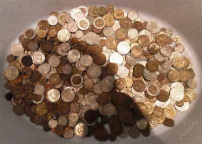 Лот: 1008333. Фото: 1. Монеты СССР и РФ 1961-1993 2 кг... Россия и СССР 1917-1991 года