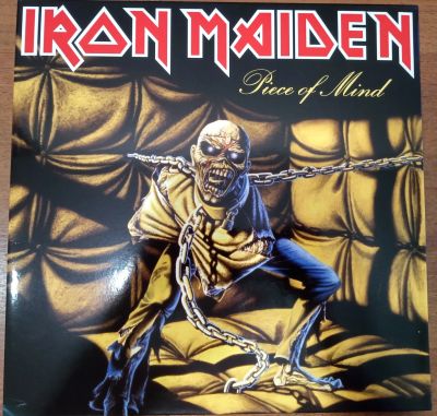 Лот: 21734612. Фото: 1. Iron Maiden - Piece of Mind. Аудиозаписи