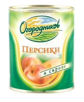 Лот: 10543279. Фото: 1. консервы Огородников. Персики... Консервы