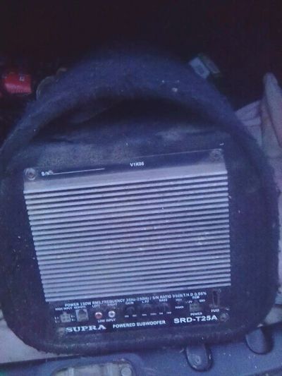 Лот: 10403518. Фото: 1. сабвуфер Supra SRD T25A. Сабвуферы