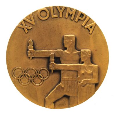 Лот: 19587861. Фото: 1. Финляндия 1951 Медаль летняя Олимпиада... Сувенирные